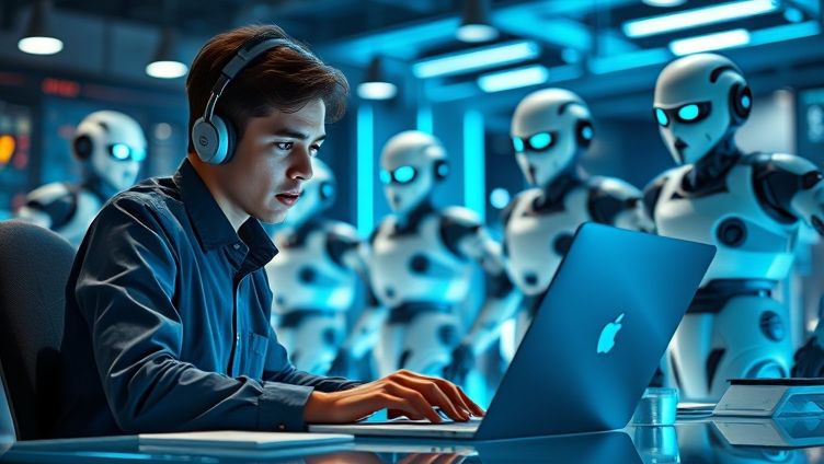 AI job displacement impacting young workers in 2025 workforce